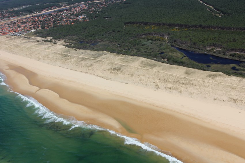 La Dune du Pilat, une bande de sable qui sépare l’océan d’une pinède dense et verdoyante